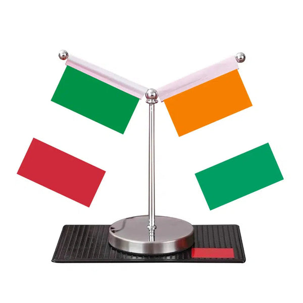 Italy Eritrea Desk Flag - Custom Table Flags (Mini)