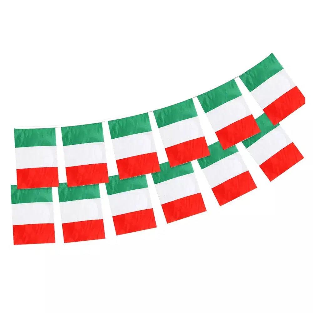 Italy Flag Bunting Banner - 20Pcs