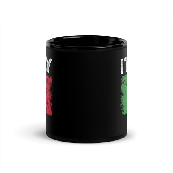 Italy Flag Distressed - Italian Flag Mug