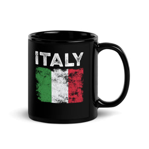 Italy Flag Distressed - Italian Flag Mug