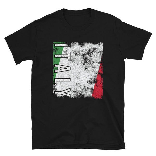 Italy Flag Distressed T-Shirt