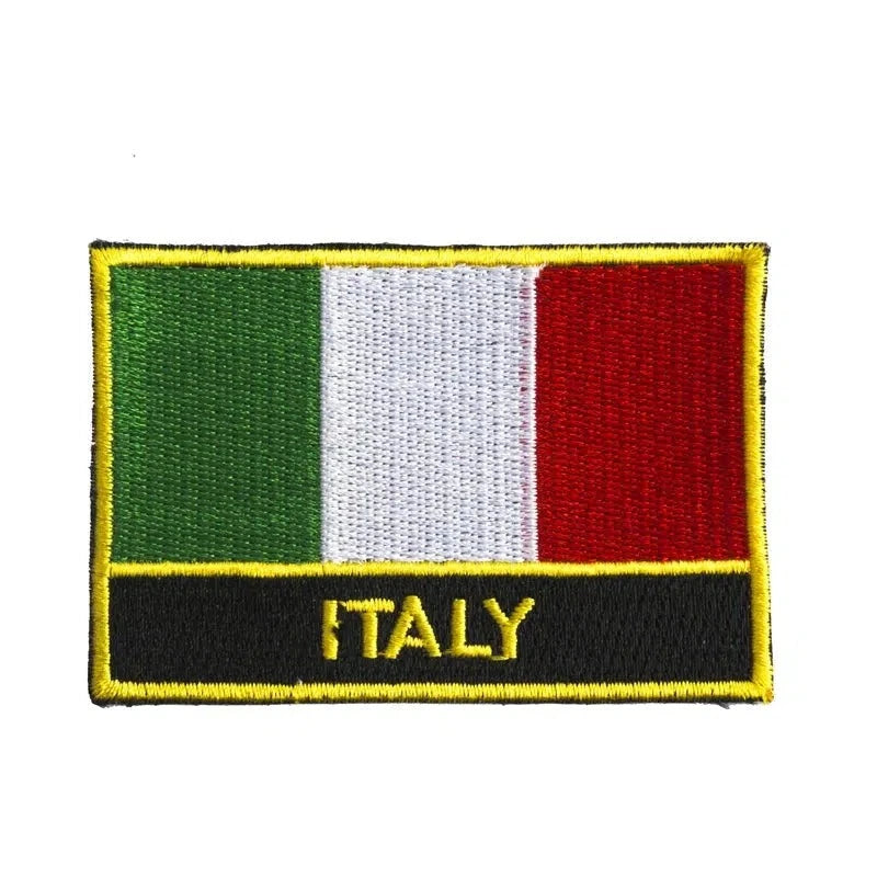 Italy Flag Patch - Sew On/Iron On Patch