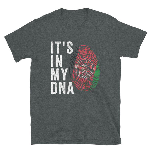 It's In My DNA - Afghanistan Flag T-Shirt