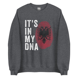 It's In My DNA - Albania Flag Sweatshirt