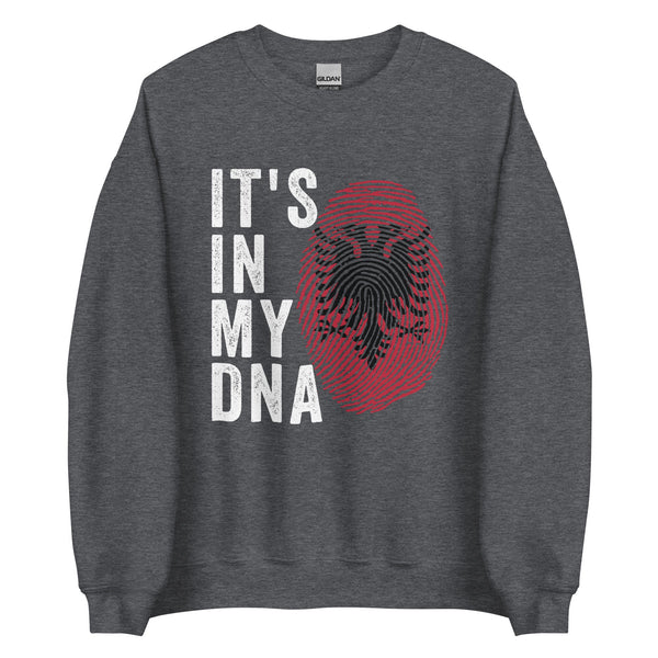 It's In My DNA - Albania Flag Sweatshirt