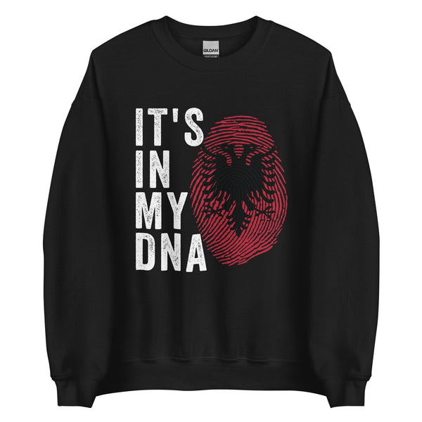 It's In My DNA - Albania Flag Sweatshirt