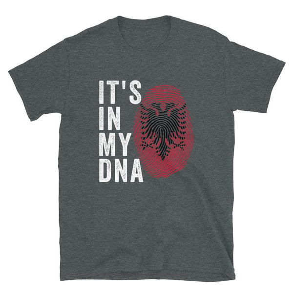 It's In My DNA - Albania Flag T-Shirt