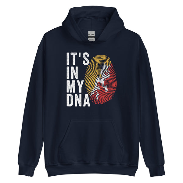 It's In My DNA - Bhutan Flag Hoodie