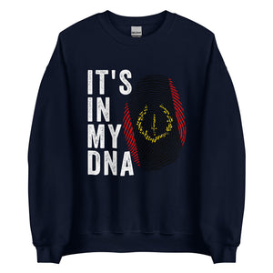 It's In My DNA - Black American Heritage Flag Sweatshirt