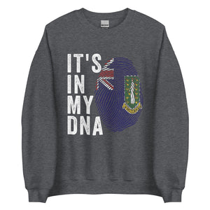 It's In My DNA - Virgin Islands UK Flag Sweatshirt