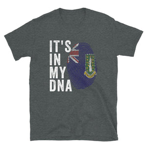 It's In My DNA - Virgin Islands UK Flag T-Shirt