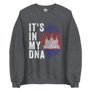 It's In My DNA - Cambodia Flag Sweatshirt