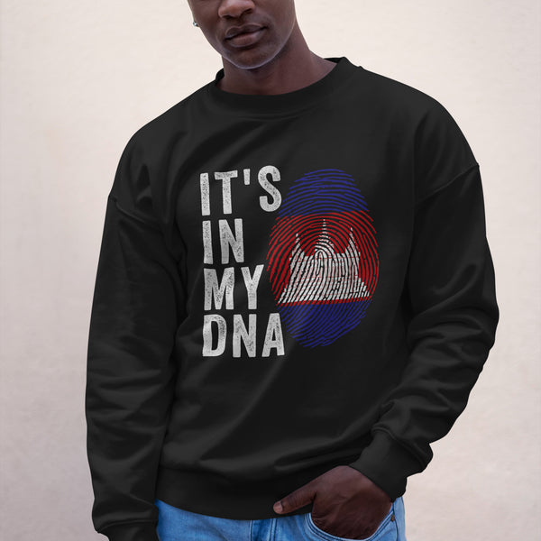 It's In My DNA - Cambodia Flag Sweatshirt