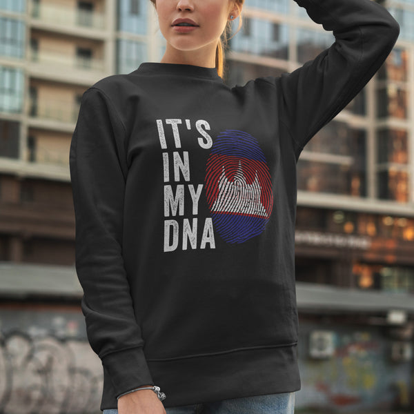 It's In My DNA - Cambodia Flag Sweatshirt