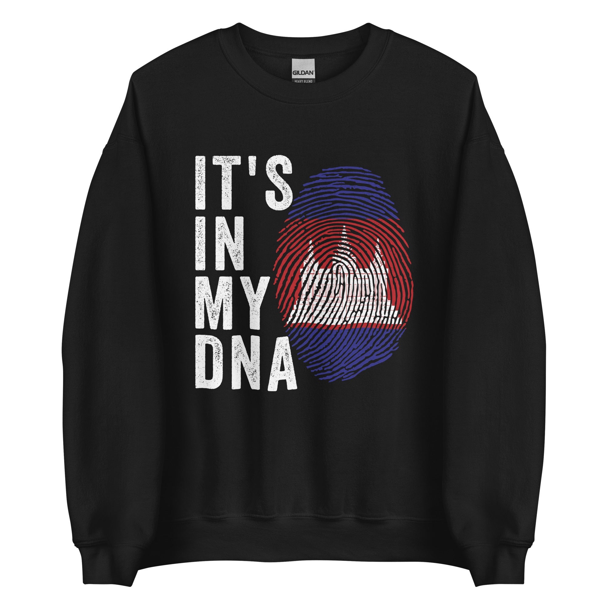 It's In My DNA - Cambodia Flag Sweatshirt