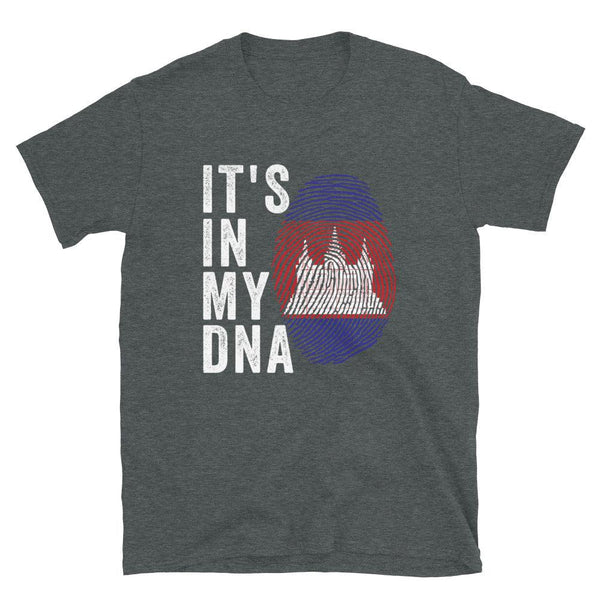 It's In My DNA - Cambodia Flag T-Shirt