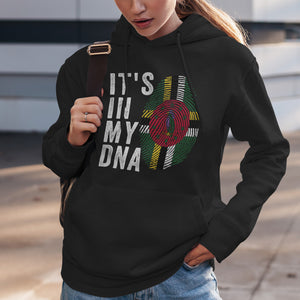 It's In My DNA - Dominica Flag Hoodie