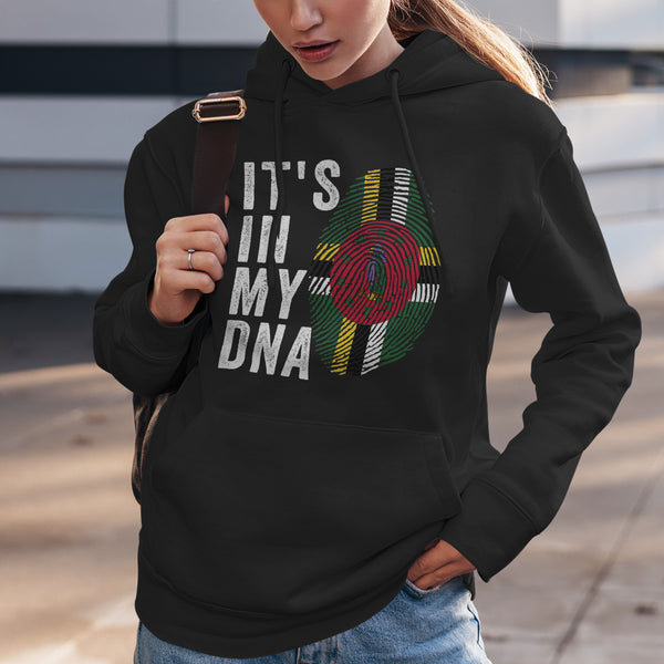 It's In My DNA - Dominica Flag Hoodie