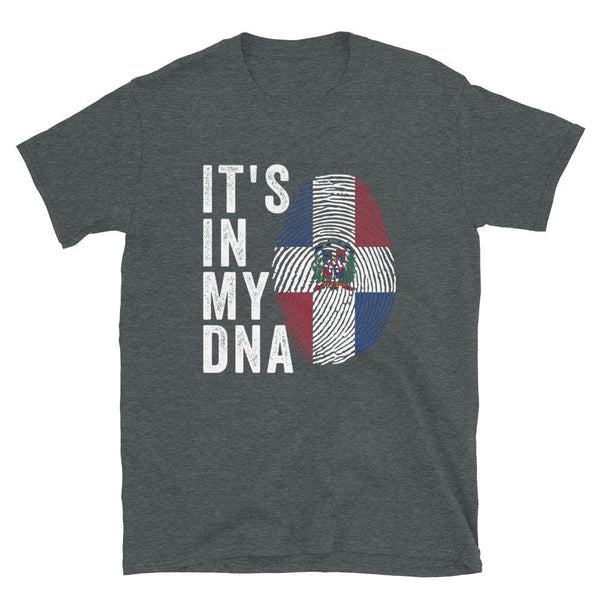 It's In My DNA - Dominican Republic Flag T-Shirt