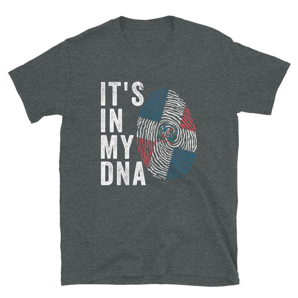 It's In My DNA - Dominican Republic Flag T-Shirt