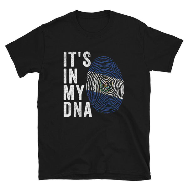 It's In My DNA - El Salvador Flag T-Shirt
