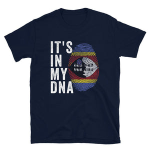 It's In My DNA - Swaziland Flag T-Shirt