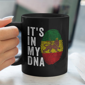 It's In My DNA - Ethiopian Lion of Judah Flag Mug