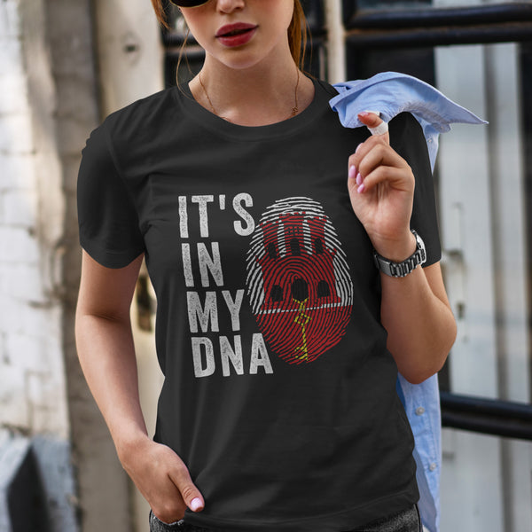 It's In My DNA - Gibraltar Flag T-Shirt
