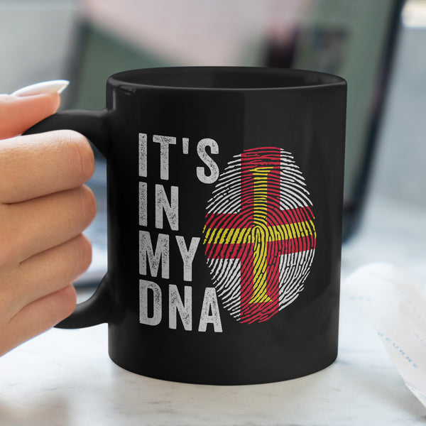 It's In My DNA - Guernsey Flag Mug