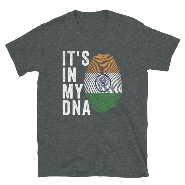 It's In My DNA - India Flag T-Shirt