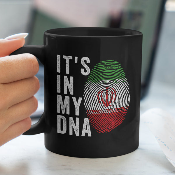 It's In My DNA - Iran Flag Mug