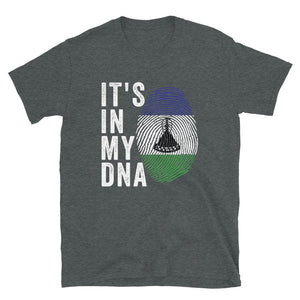 It's In My DNA - Lesotho Flag T-Shirt