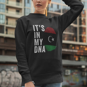 It's In My DNA - Libya Flag Sweatshirt