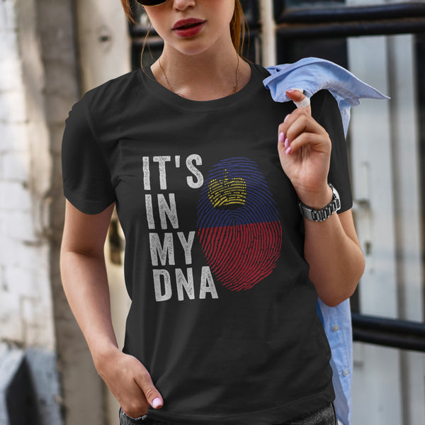 It's In My DNA - Liechtenstein Flag T-Shirt