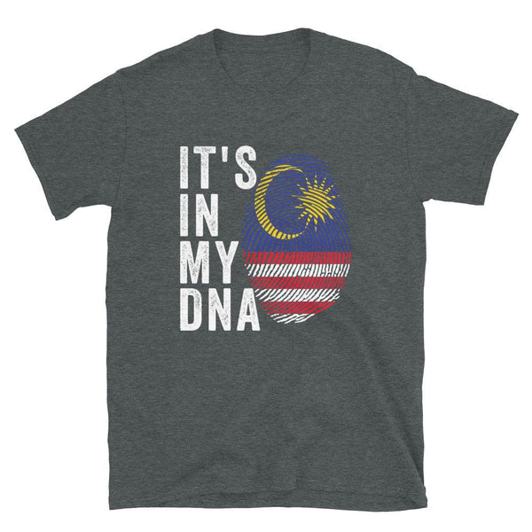 It's In My DNA - Malaysia Flag T-Shirt