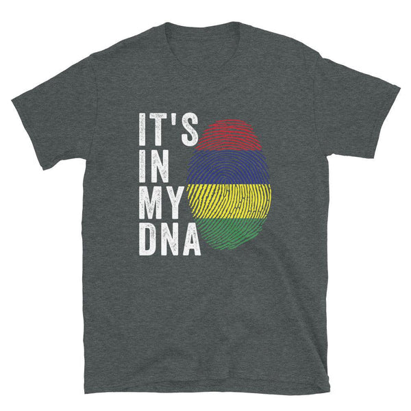 It's In My DNA - Mauritius Flag T-Shirt