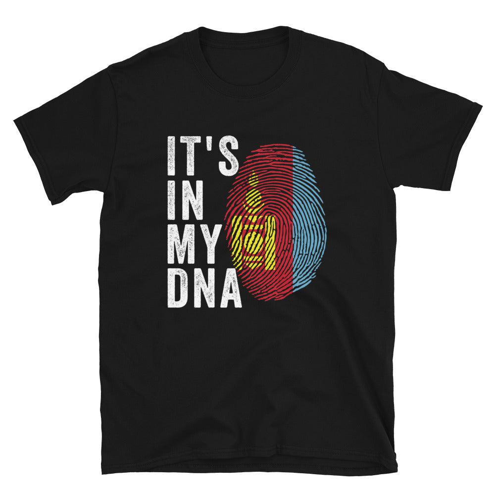 It's In My DNA - Mongolia Flag T-Shirt