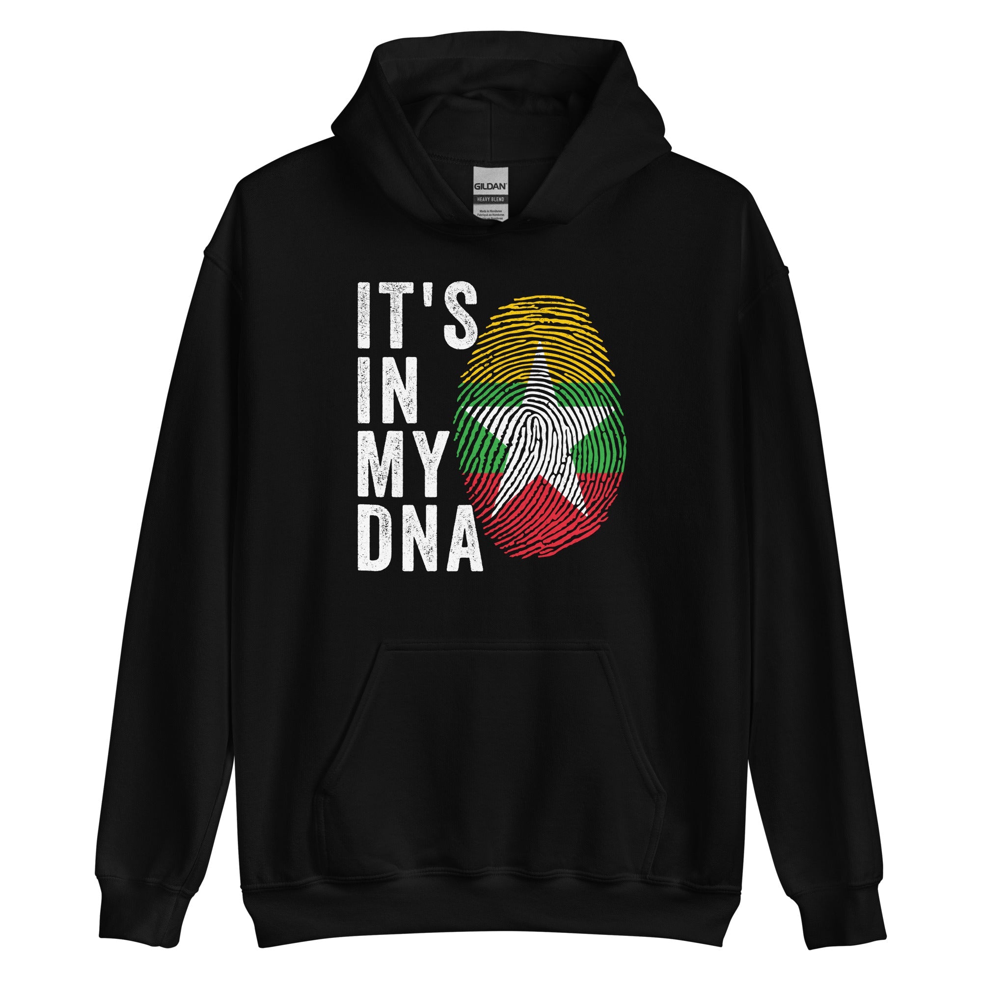 It's In My DNA - Myanmar Flag Hoodie