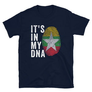 It's In My DNA - Myanmar Flag T-Shirt