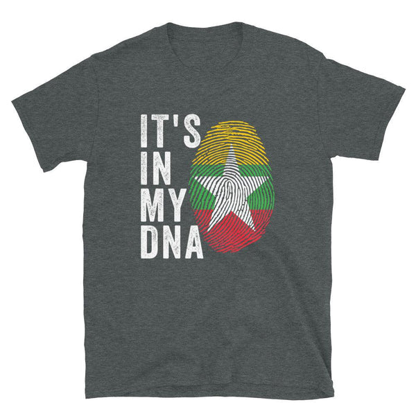 It's In My DNA - Myanmar Flag T-Shirt