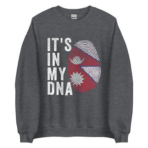 It's In My DNA - Nepal Flag Sweatshirt