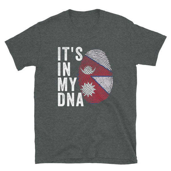 It's In My DNA - Nepal Flag T-Shirt