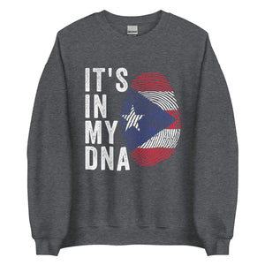 It's In My DNA - Puerto Rico Flag Sweatshirt