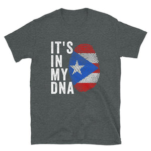 It's In My DNA - Puerto Rico Flag T-Shirt