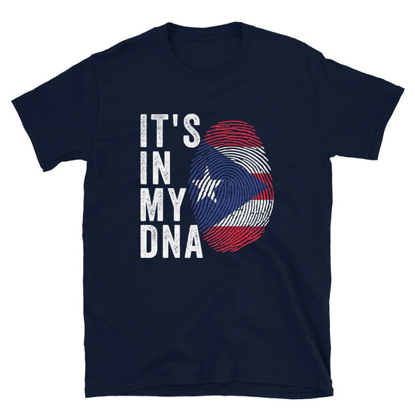 It's In My DNA - Puerto Rico Flag T-Shirt