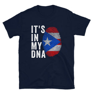 It's In My DNA - Puerto Rico Flag T-Shirt