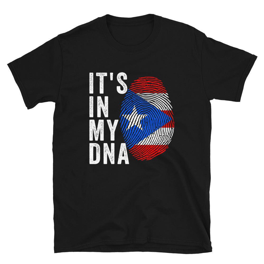 It's In My DNA - Puerto Rico Flag T-Shirt