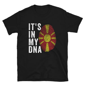 It's In My DNA - Republic of North Macedonia Flag T-Shirt