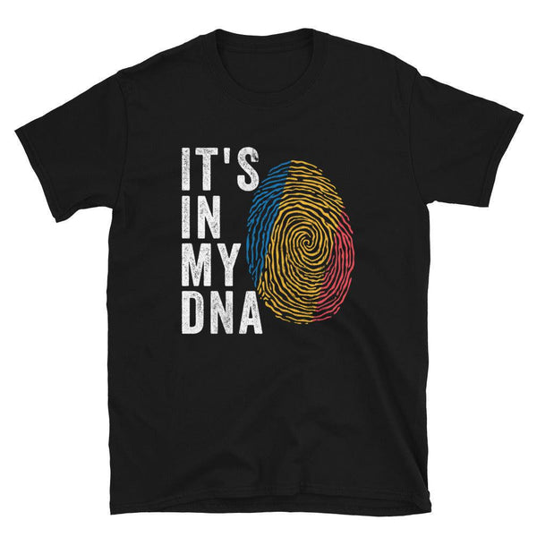 It's In My DNA - Romania Flag T-Shirt