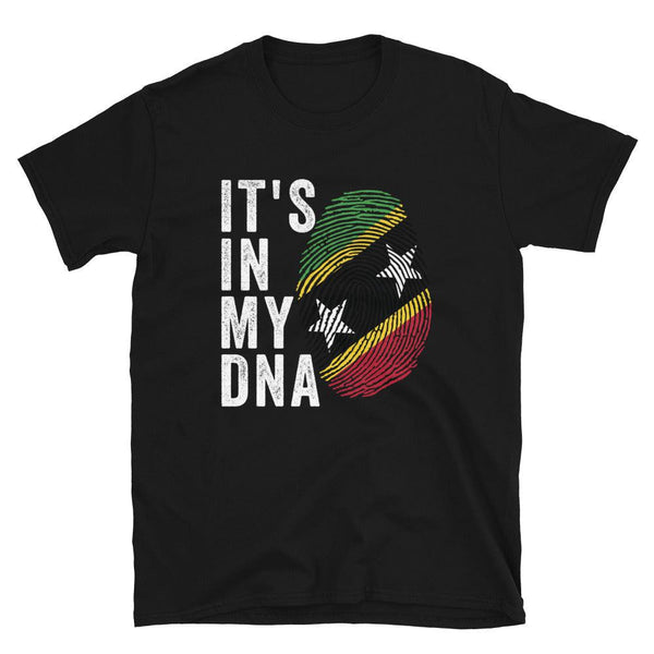 It's In My DNA - Saint Kitts and Nevis Flag T-Shirt